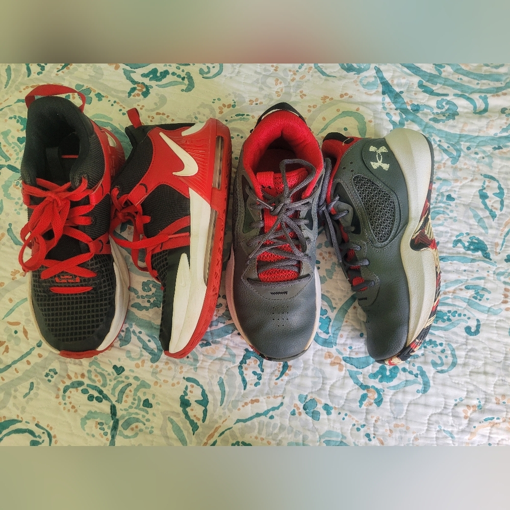 2 Pairs Of Boys Shoes